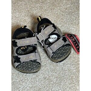 NWT Smart Step Baby Sandals Brown Leather 2W